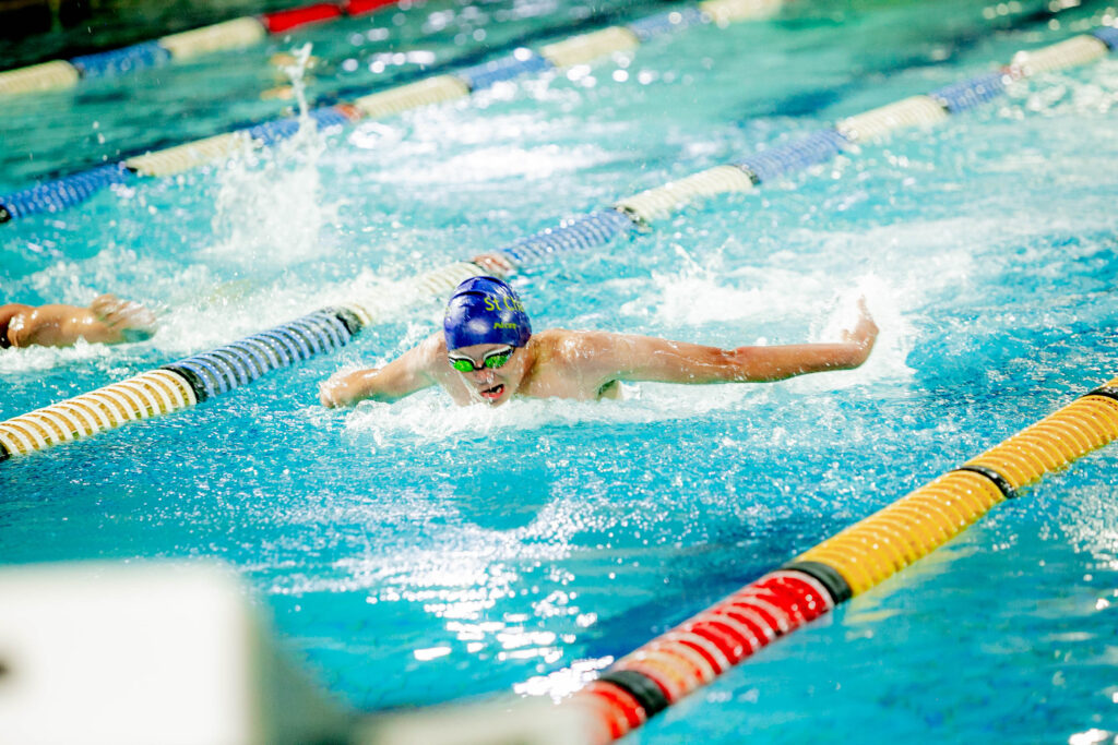 Inter House Gala event for the High School Swimming