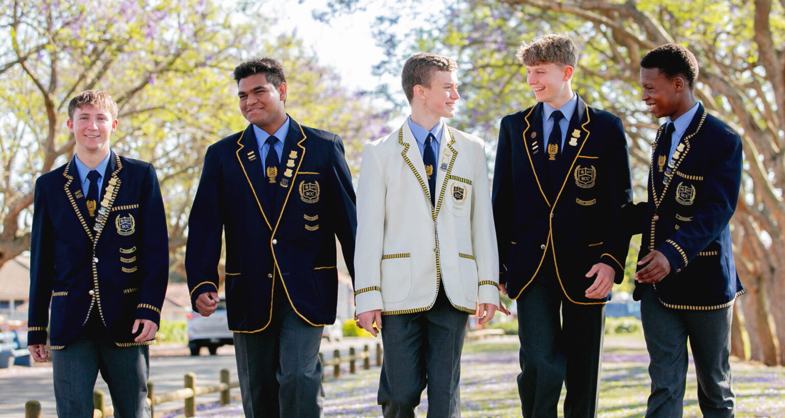 High School Boys at St Charles College